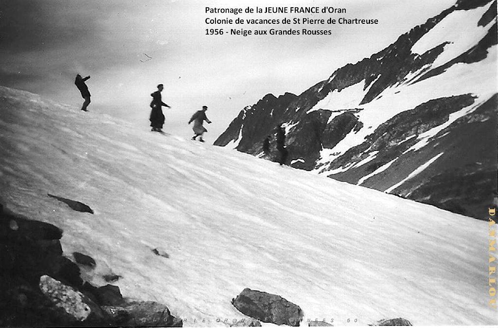 COLO JEUNE FRANCE 1956 neige aux Grandes Rousses.jpg